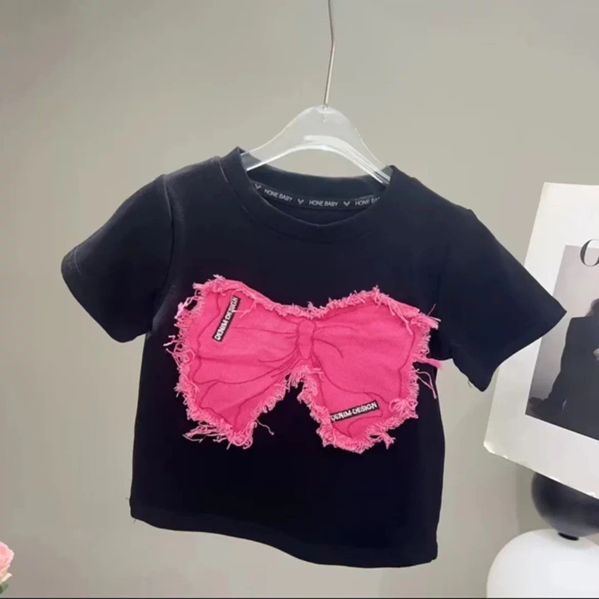 ビッグリボン キッズTシャツ