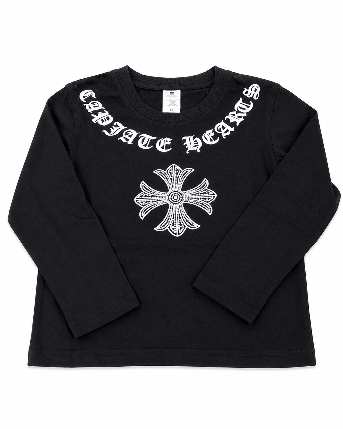 クロスロゴ キッズ ロングTシャツ