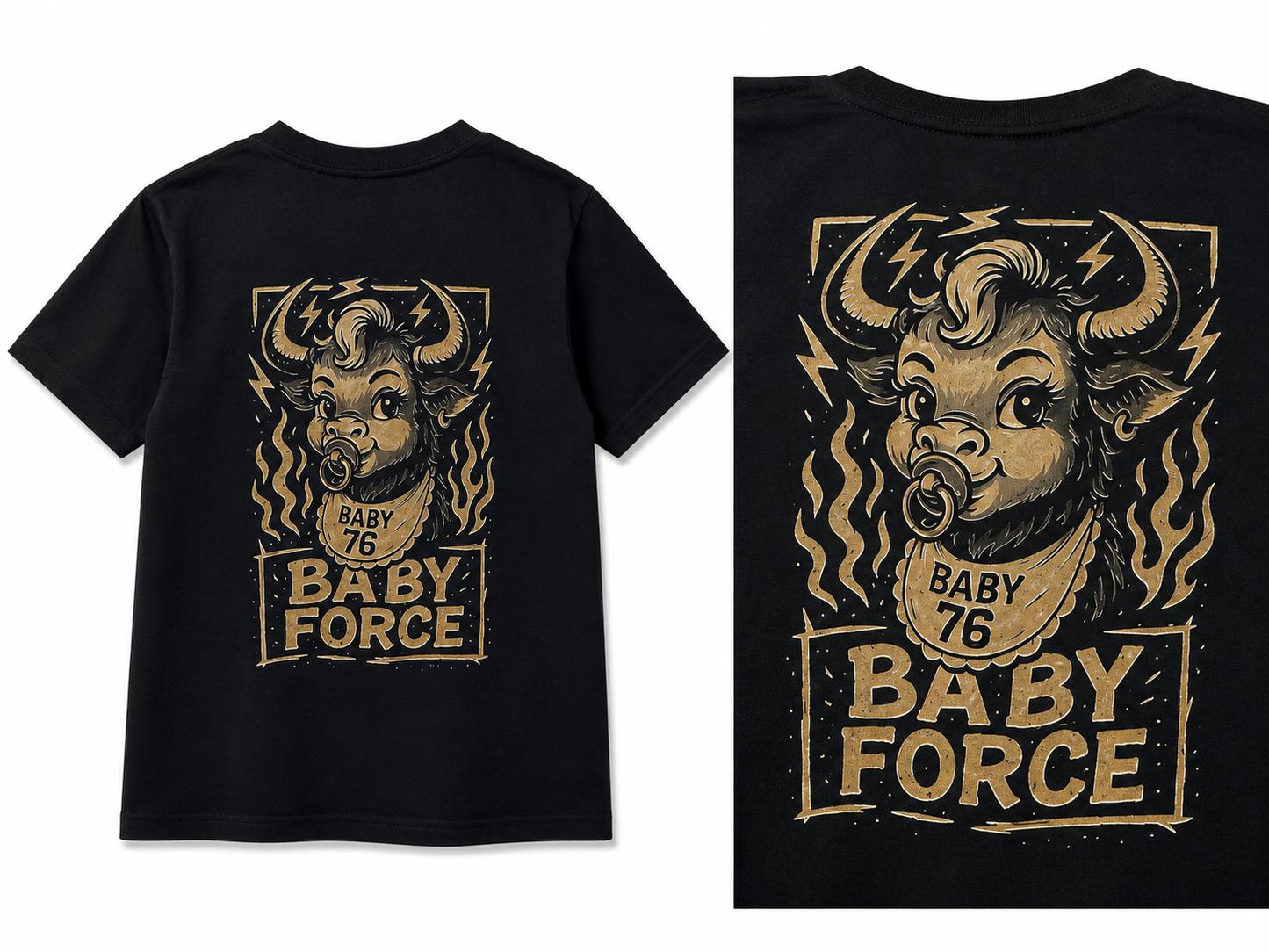 ETERNAL FORCE BABY 76 BULL TEE