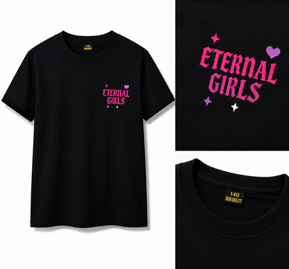 ETERNAL FORCE KIDS PINK BUTTERFLY TEE
