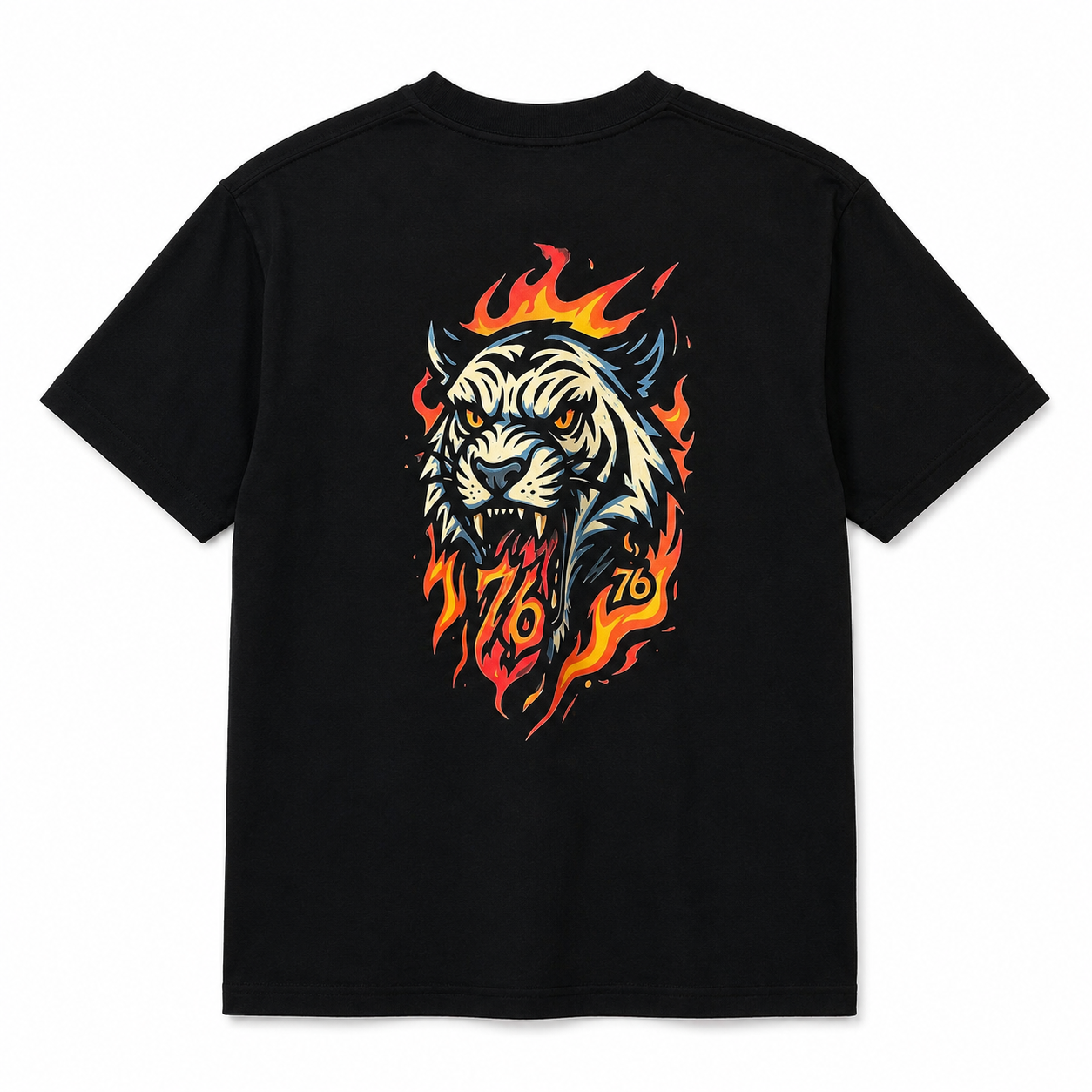 ETERNAL FORCE Tiger Flame T-shirt