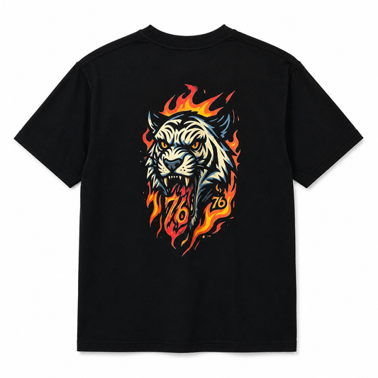 ETERNAL FORCE Tiger Flame T-shirt
