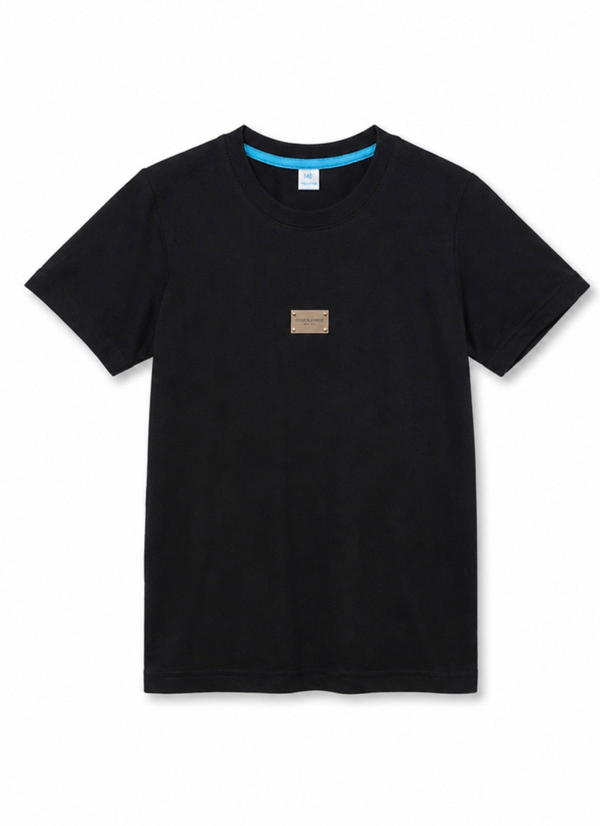 ETERNAL FORCE Metal Plate kids T-shirt / Black