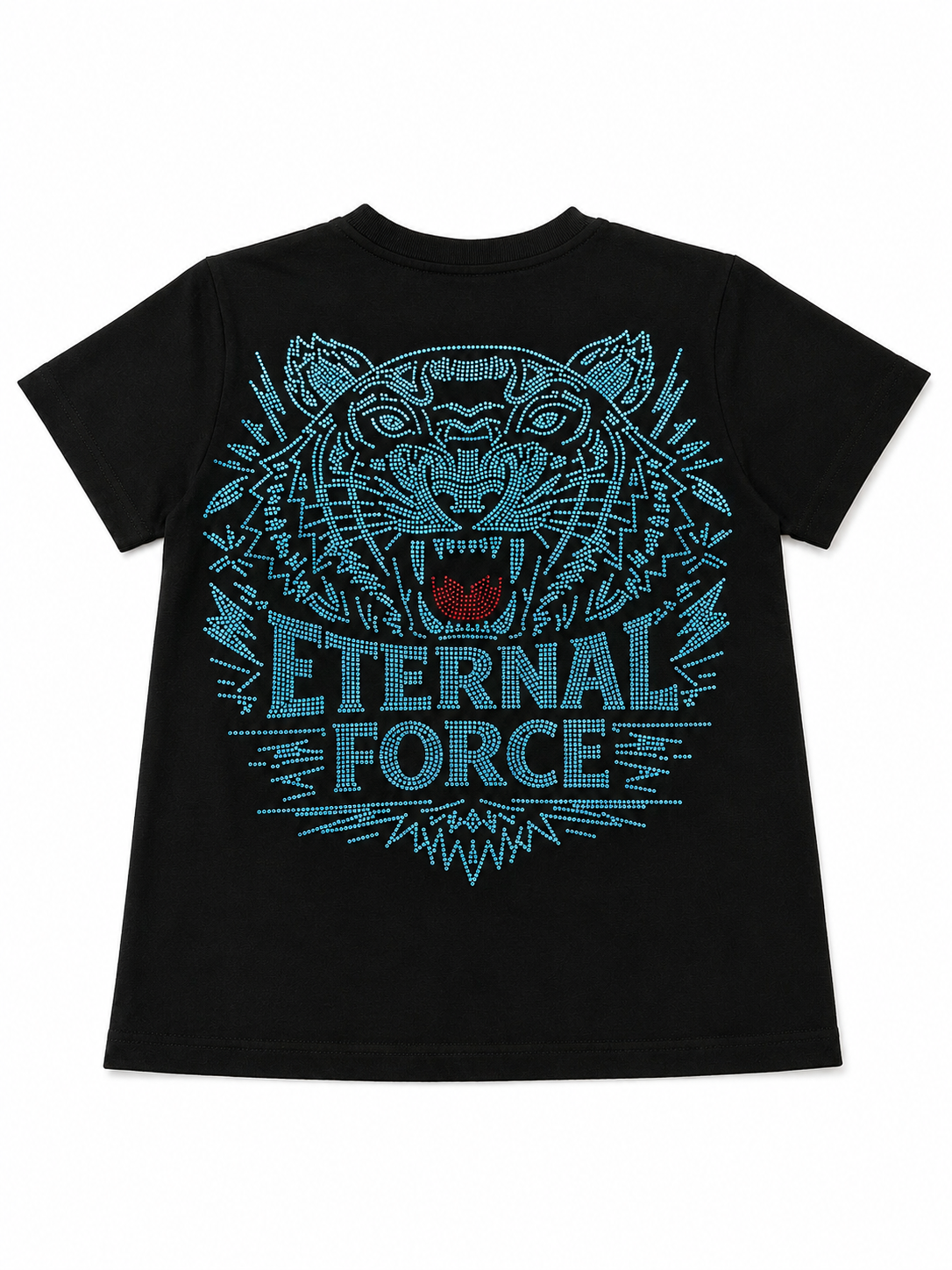 ETERNAL FORCE KIDS RHINESTONE TIGER TEE