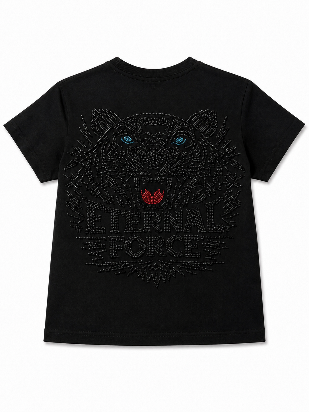ETERNAL FORCE KIDS RHINESTONE TIGER TEE