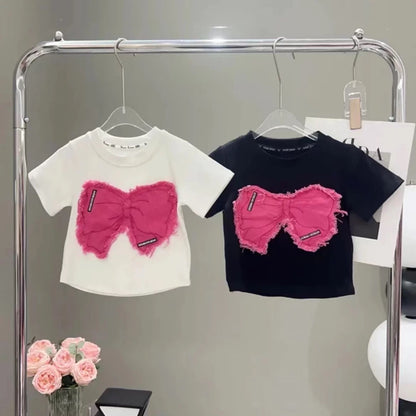 ビッグリボン キッズTシャツ